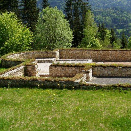 Unbefestigte Siedlung, Spätantike Höhensiedlung Hemmaberg