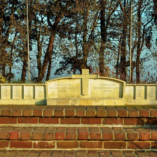 Monument op de Belgische erebegraafplaats