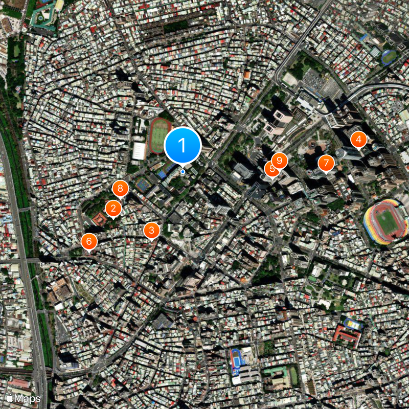New Taipei Municipal Banqiao Senior High School Map