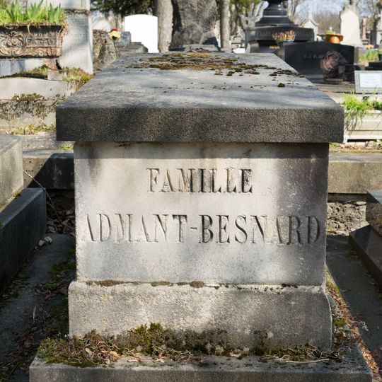 Grave of Admant-Besnard