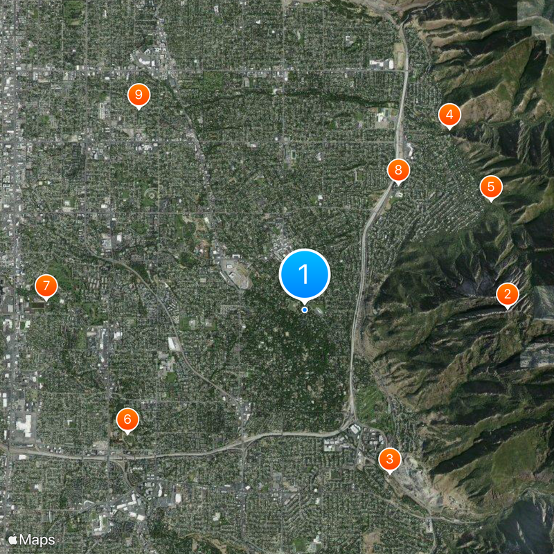 Holladay Map