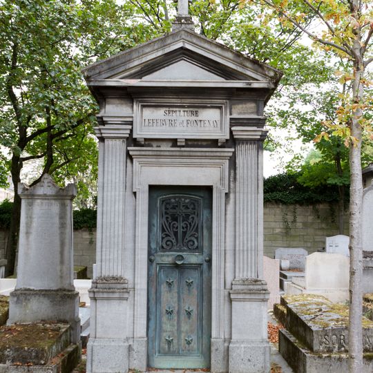 Grave of Lefebvre-Fontenay
