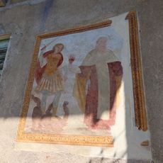 Affresco santi Antonio abate e Michele