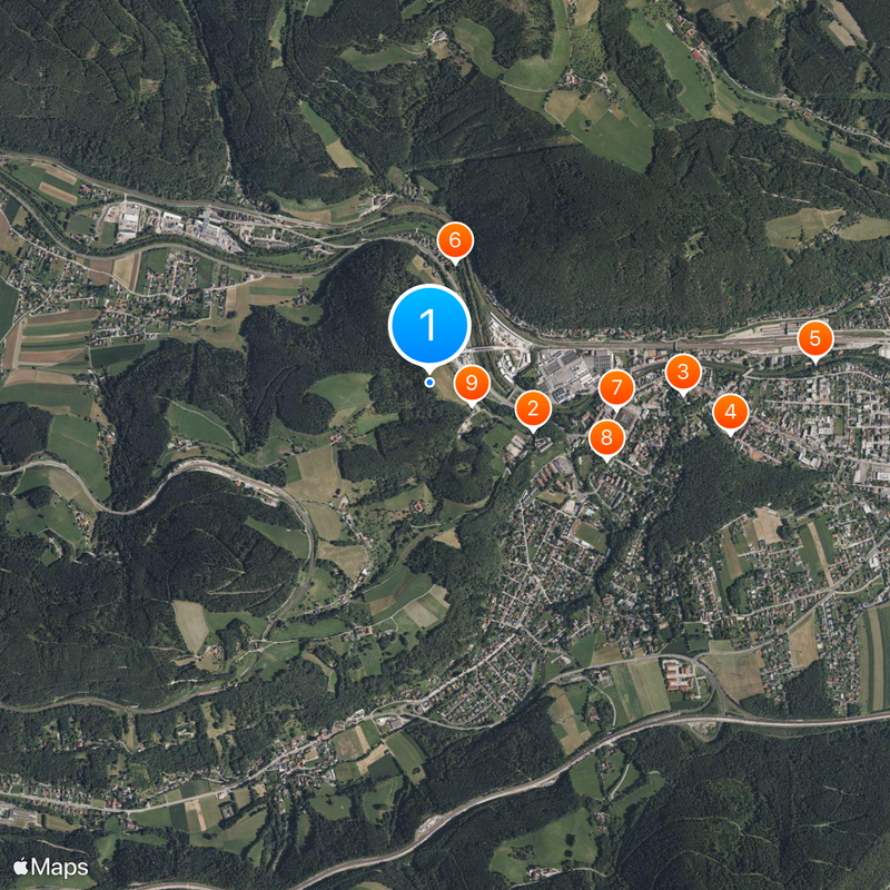 Semmering Base Tunnel Map