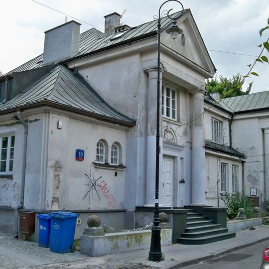 Mały Belweder, Langiewicza Street in Warsaw