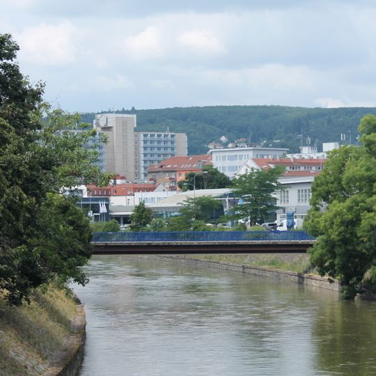 Footbridge Táborského nábřeží - Poříčí