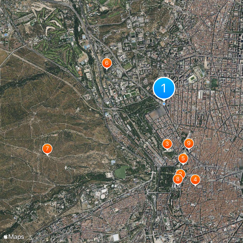 Moncloa-Aravaca Carte