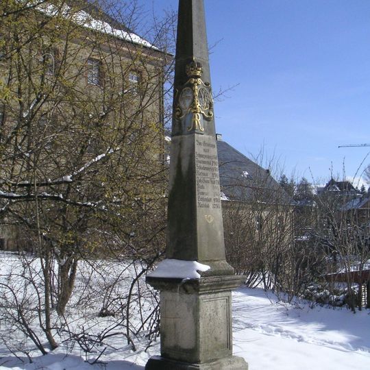 Polish-Saxon Post Milestone in Grünhain