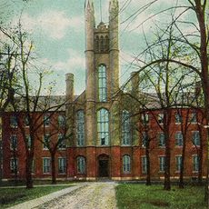 Old Main, Goethean Hall, and Diagnothian Hall