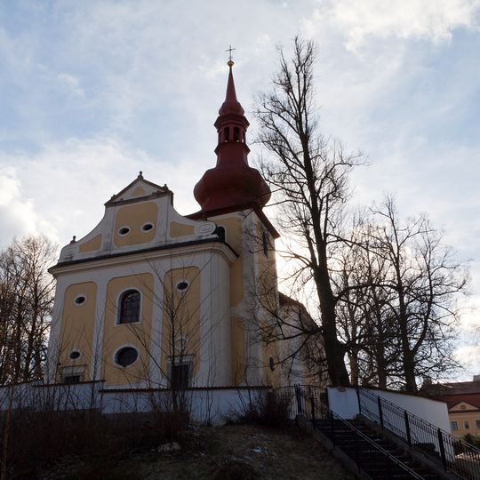 Church of Saints Procopius and Ulrich in Staré Sedliště