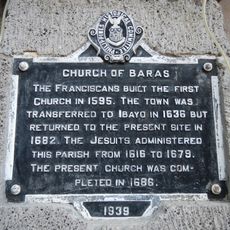 Church of Baras historical marker