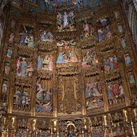 Retablo mayor de la Catedral de Toledo