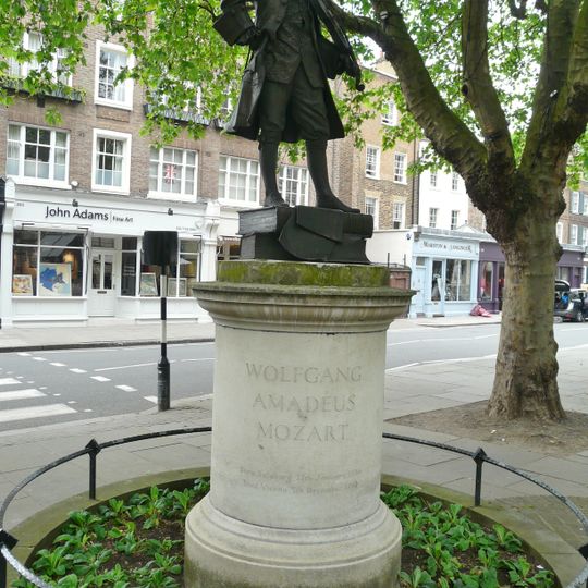 Statue of Wolfgang Amadeus Mozart