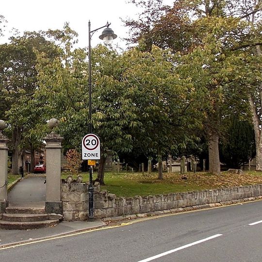 Churchyard Gate Piers South Of St Peter And St Paul's Church