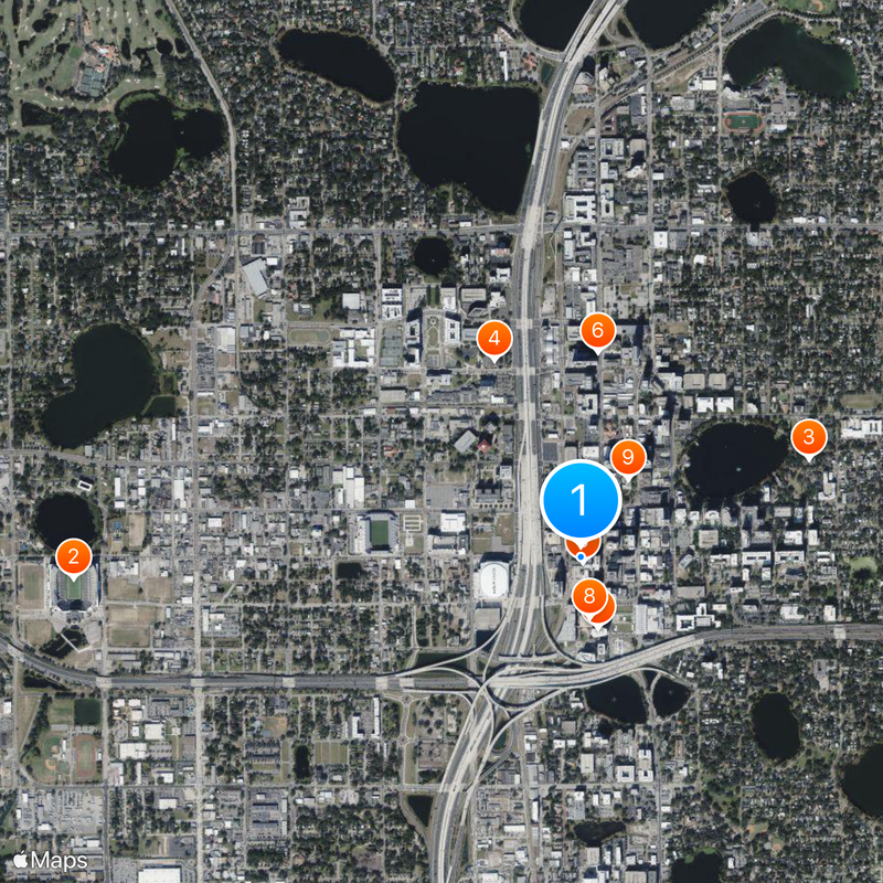 Greater Orlando Harita