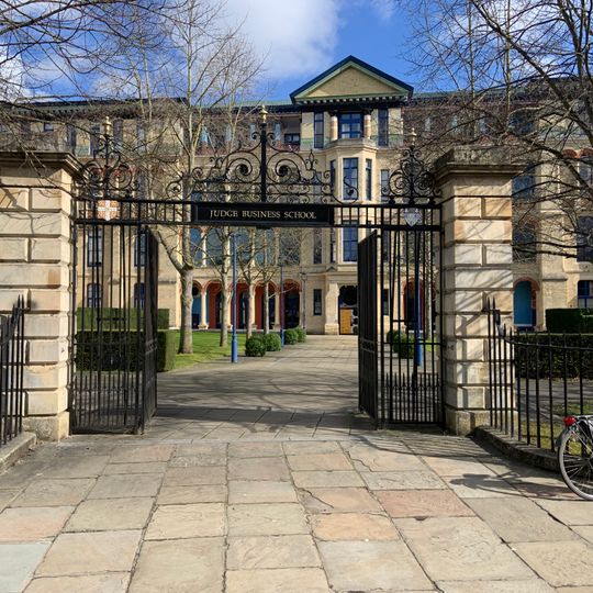 Fence And Gates Of Addenbrooke's Hospital Fronting Trumpington Street