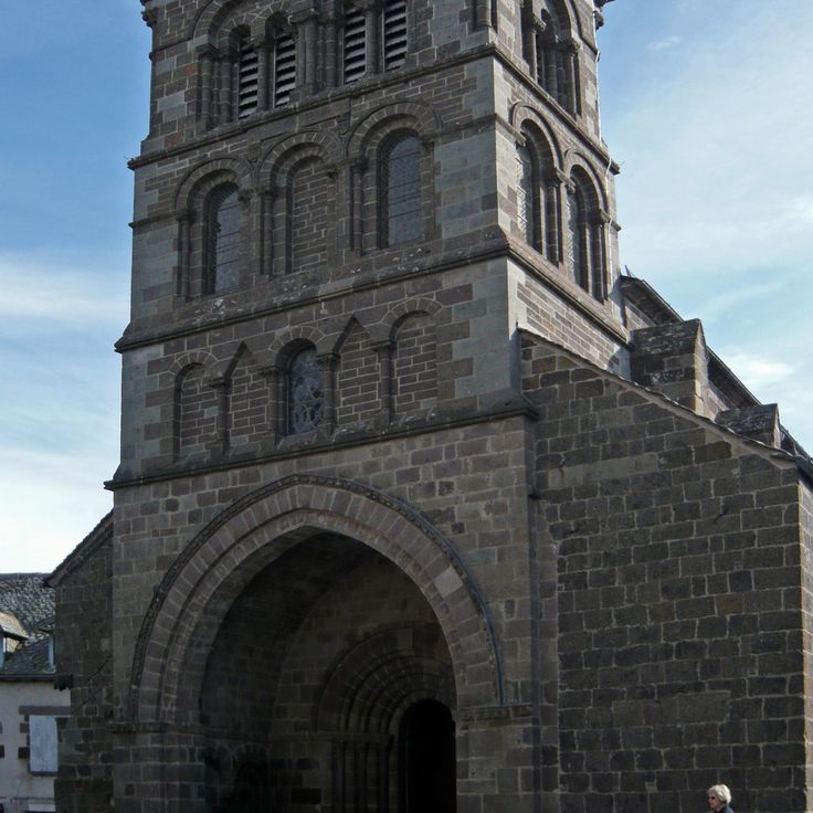 Saint-Matthieu church in Salers