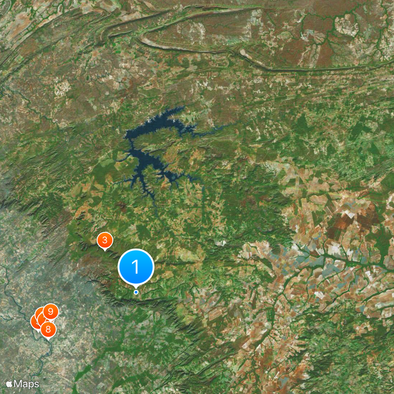 Chapada dos Guimarães Map