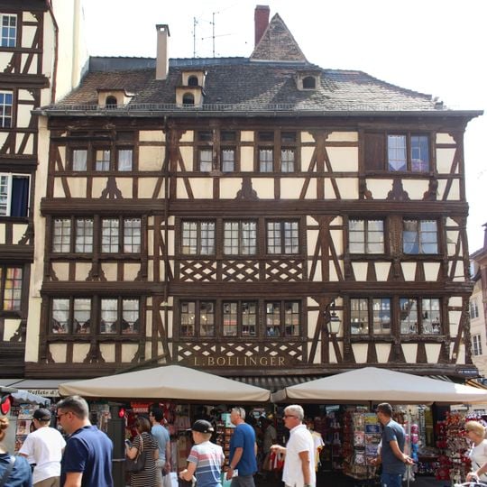 Maison au 2, rue Mercière et 54, rue du Vieux-Marché-aux-Poissons à Strasbourg