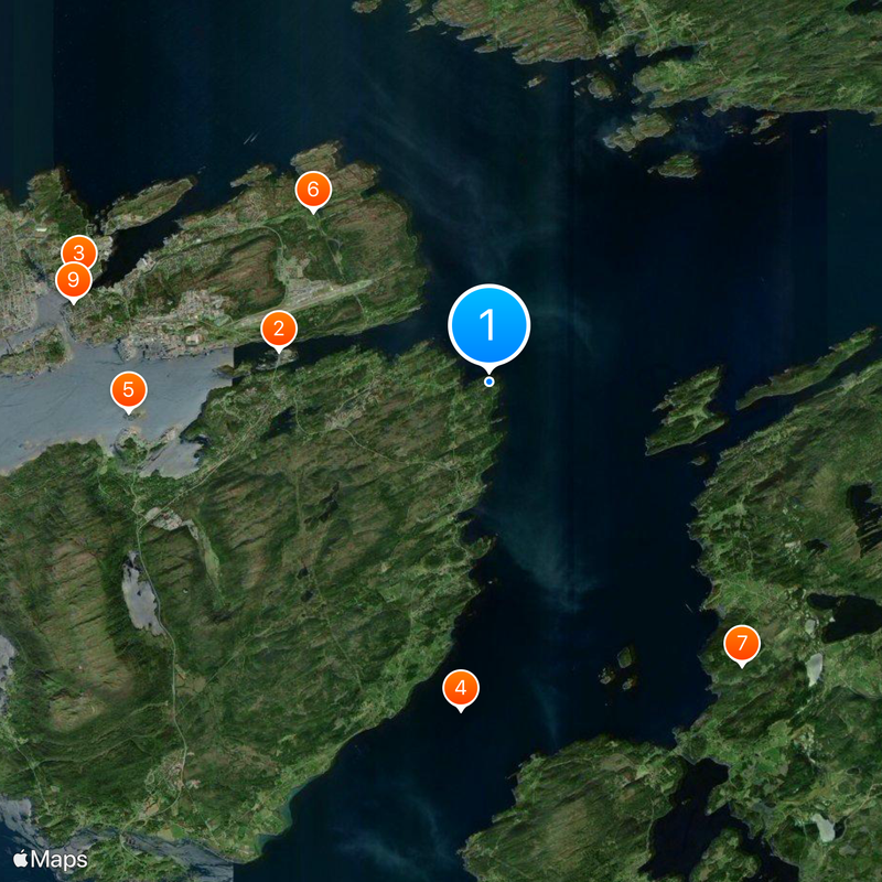 Biber-class midget submarine Map