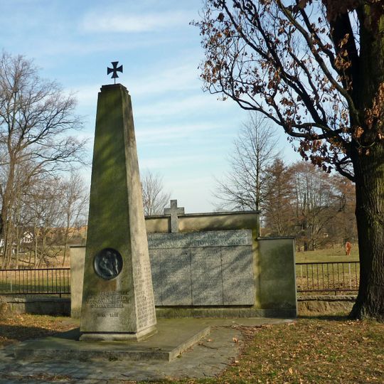 War memorial in Kuckau/Kukow