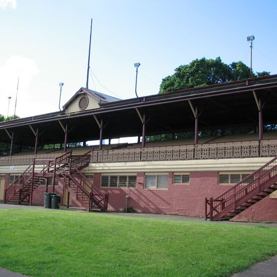 Brunswick Street Oval grandstand