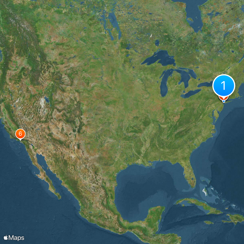American Academy of Dramatic Arts Map