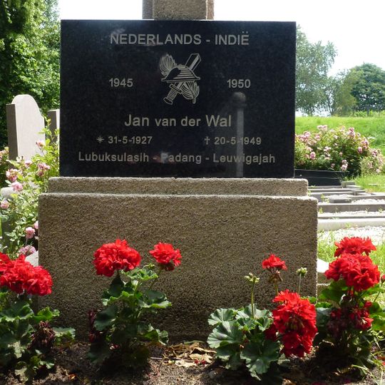 Monument voor Jan van der Wal