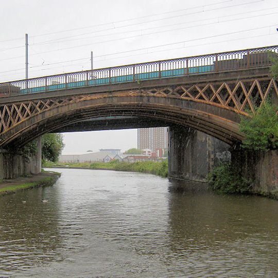 Railway Bridge Over Canal, The East Of Two At Sj 824 972