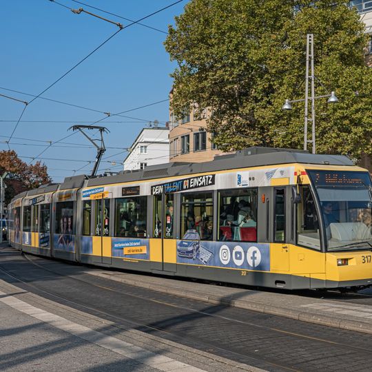 Trams in Karlsruhe