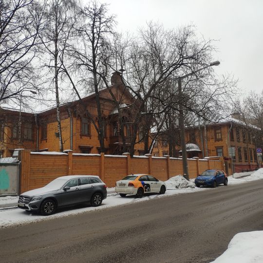 Wooden houses on Shumkin Street