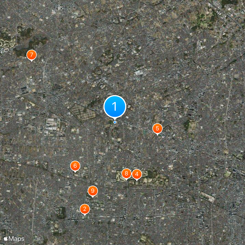 Kinjō Academy Map