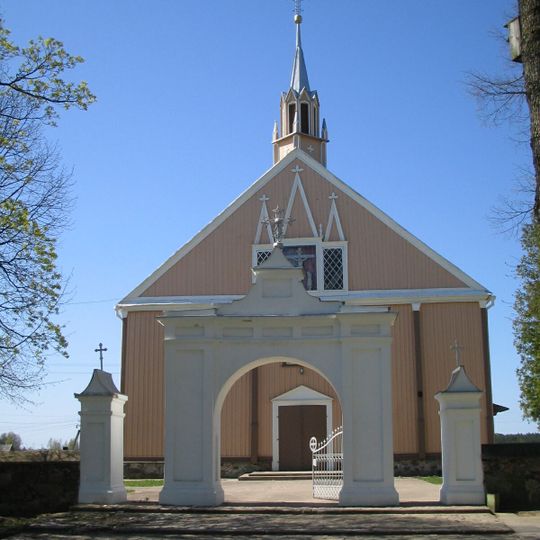 Church of the Holy Cross in Viduklė