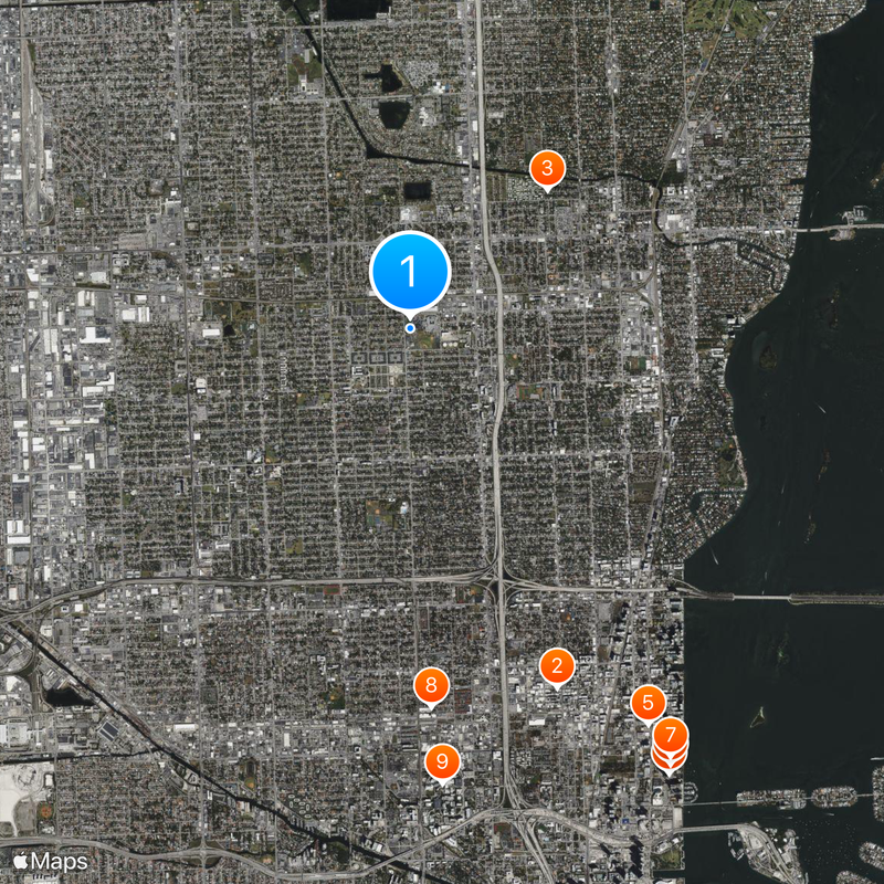 Miami Northwestern Senior High School Map