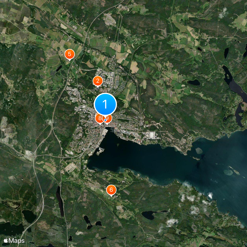 Hudiksvall Map